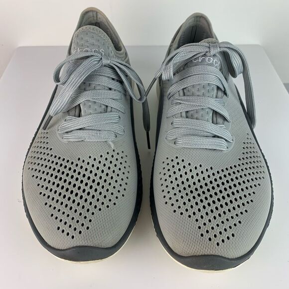 Crocs Men's Gray LiteRide 360 Pacer Lace Up Sneaker Size 8 - Picture 5 of 8